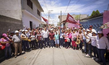 Comunidad de Zacatepec camina de la mano de Margarita González