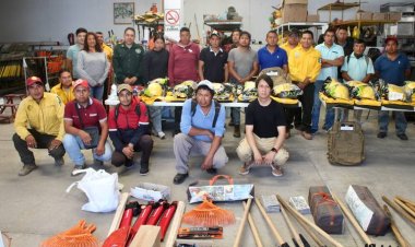 En Los Altos, brigadas para  enfrentar fuegos forestales