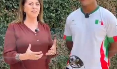Compromete Margarita González su apoyo a jóvenes deportistas