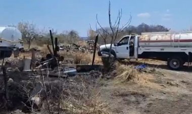 Hay alerta por incendio en mina de Tezontepec