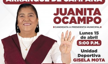 Temen el desvío de recursos de  Juana Ocampo en su campaña