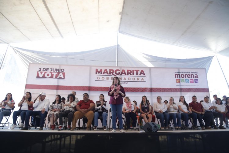 La región oriente de Morelos respalda a Margarita González Saravia