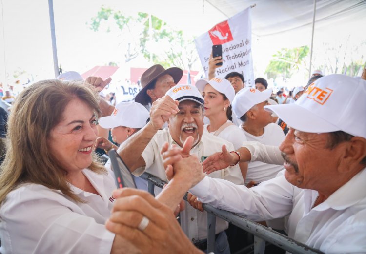 Más de 15 sindicatos de trabajadores respaldan a Margarita González Saravia