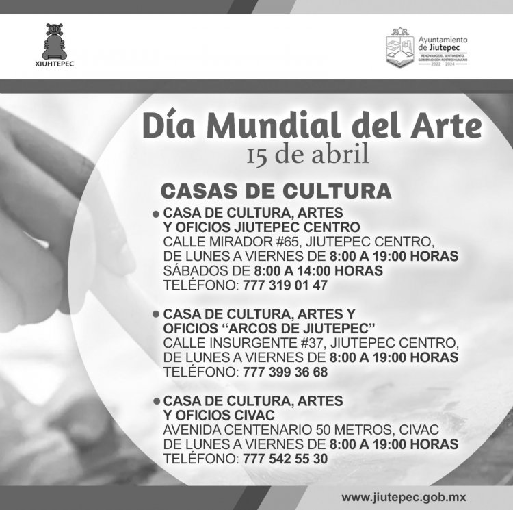 Gobierno de Jiutepec opera programa de arte