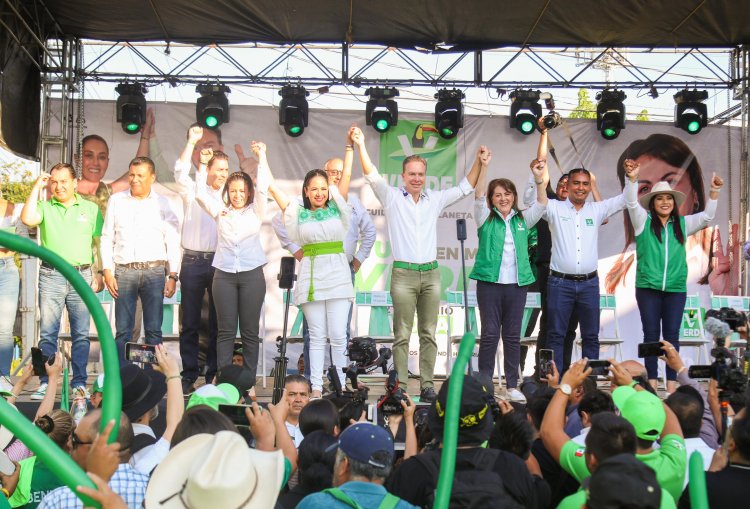 El Partido Verde reafirma que la balanza está del lado de Margarita González
