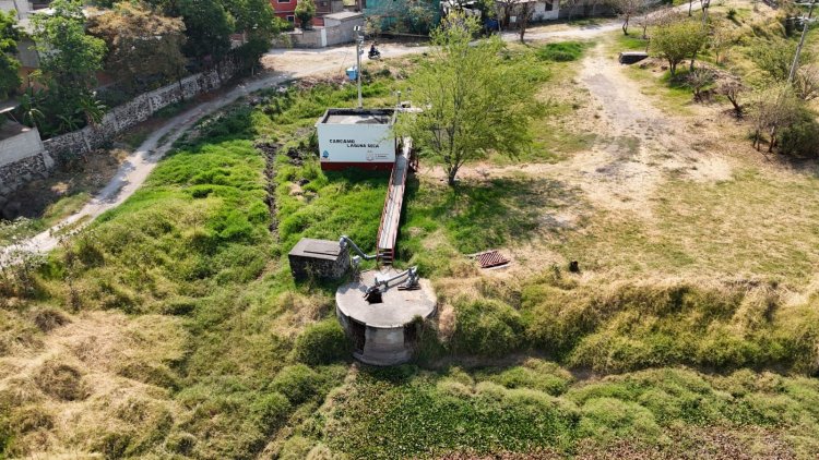Sistema de Agua de Jiutepec trabaja para prevenir inundaciones