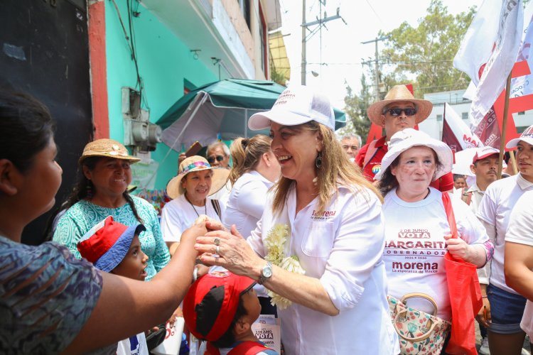 Santa María Ahuacatitlán recibe a Margarita González Saravia