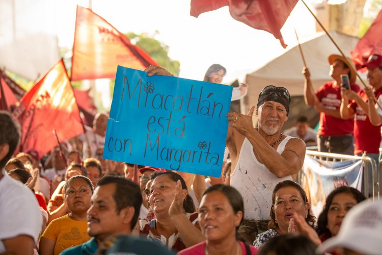 En Miacatlán están convencidos: Margarita es la mejor opción