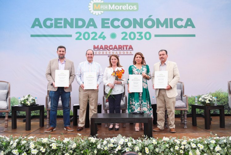 Morelos tendrá agenda económica para el desarrollo: Margarita González