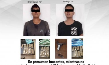 Cayeron tres por delitos contra la salud y portar arma prohibida