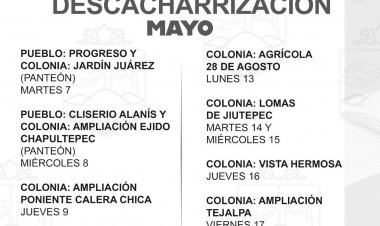 Con descacharrización, en Jiutepec se combate al dengue, zika y chikungunya