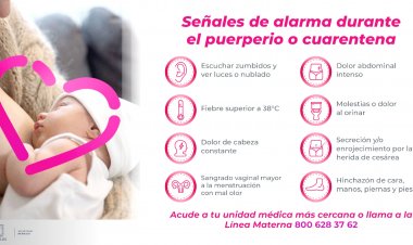 Destacan relevancia de un buen control prenatal