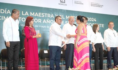 Se destacó labor de docentes de Morelos