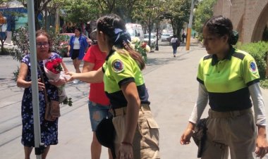 En Jojutla, ayuntamiento instaló punto de hidratación con atención de paramédicos