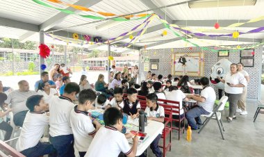 Brindan capacitación a alumnos con discapacidad en cuidado del medio