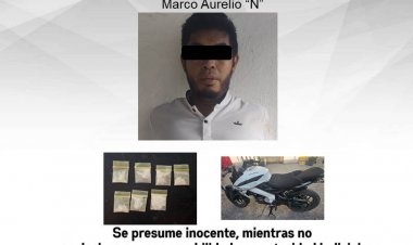 Lo acusan de traer droga y vehículo reportado robado