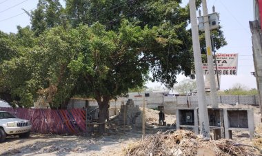 Clausuraron dos construcciones en Temixco