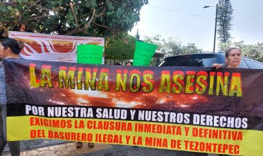 Piden justicia por daño ambiental en torno a la Mina de Tezontepec