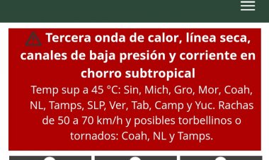 Hay que prepararse para clima superior a 45 grados, advierten