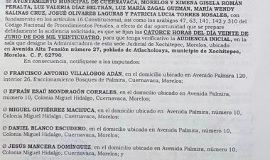Llaman a JL Urióstegui a audiencia de vinculación a proceso y medidas cautelares