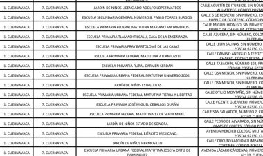 369 planteles educativos serán sede de casillas