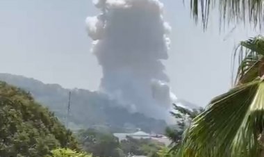 Explosión de polvorín en Ocotepec, sólo con daños materiales