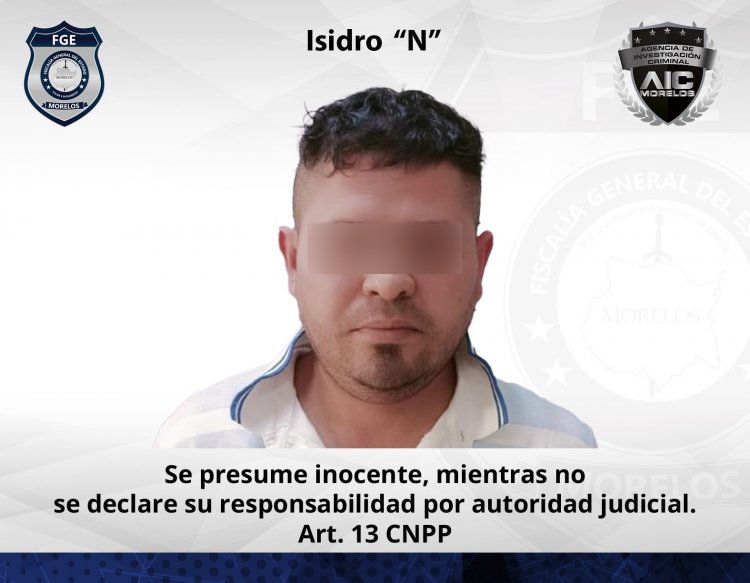 Cayó en Xochitepec sujeto acusado de violar repetidamente a una menor