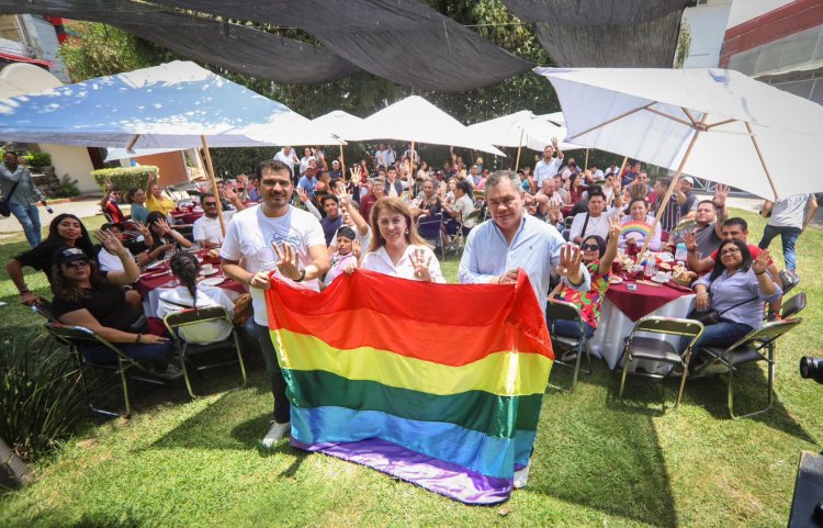 Comunidad LGBTIQ+ de Jiutepec respalda a candidatos morenistas