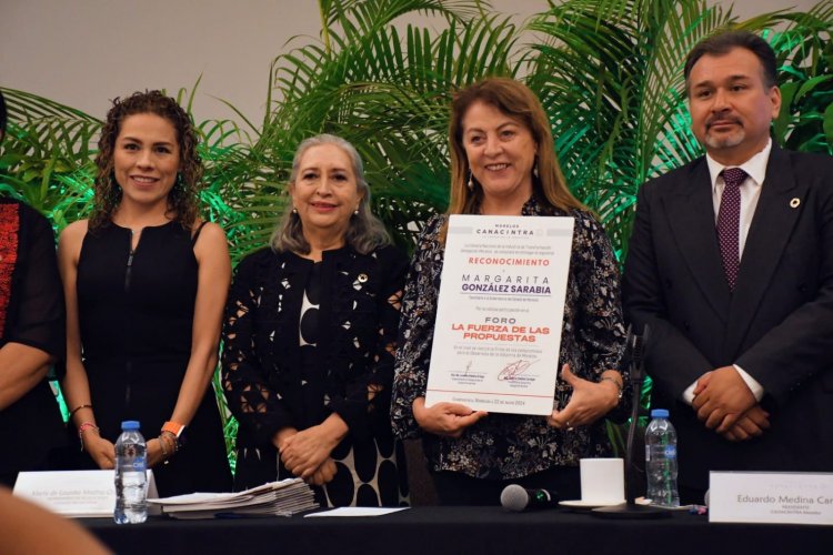 Anuncia Margarita nuevo centro de convenciones para Morelos