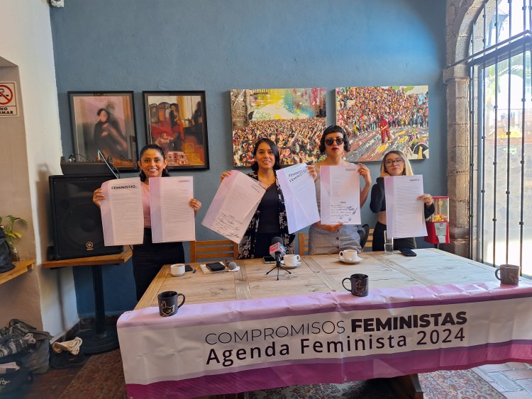 Se comprometieron pocos a  atender la agenda feminista