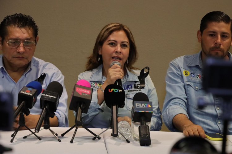 «En Morelos nos están matando», aseguró la abanderada a la gubernatura Lucy Meza