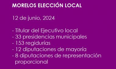 Morelos elige este domingo