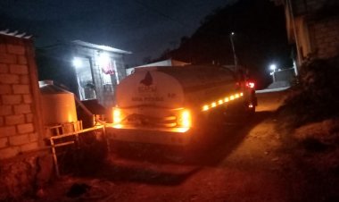 Gobierno de Jiutepec suministra 18,8 millones de litros de agua