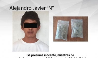 En Atlatlahucan cayó uno acusado de traer drogas