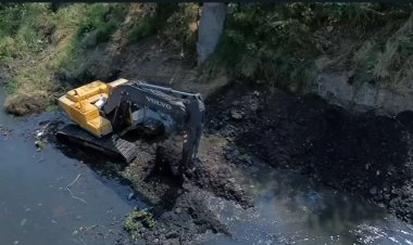 Jojutla continúa con los trabajos para prevenir inundaciones