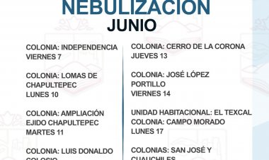 En Jiutepec se combate al dengue, zika y chikungunya