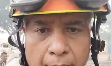 Quema en terreno baldío, causa de incendio en una bodega de Jiutepec