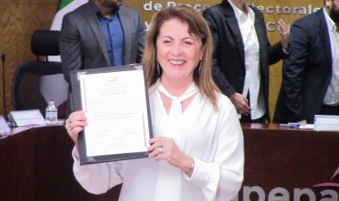 Tiene Margarita González  su constancia de mayoría