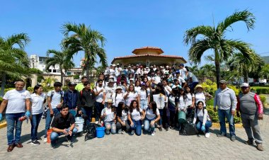 SDS Y Cecyte realizan Jornada Estatal de recolección de residuos sólidos urbanos