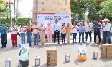 Gobierno de Jiutepec entregó semilla y fertilizante