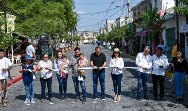 Entregó el gobernador rehabilitación de unidad deportiva y obras en Amacuzac