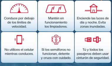 Salud estatal pide cuidar la vida durante las lluvias