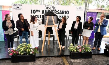 Festejan el 10 aniversario de la Facultad de Diseño de la UAEM