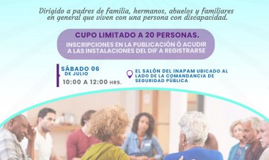 Ofrece gobierno de Jojutla taller sobre la contención emocional