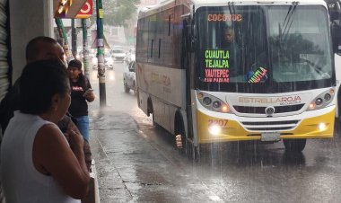 Desde temprano, gran afectación por precipitación en Cuernavaca