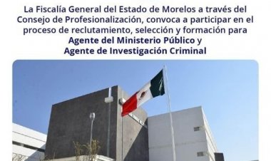 Se busca a hombres y mujeres con la vocación de perseguir el crimen