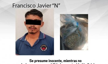 Cayó este hombre en Yautepec  acusado de delitos de drogas