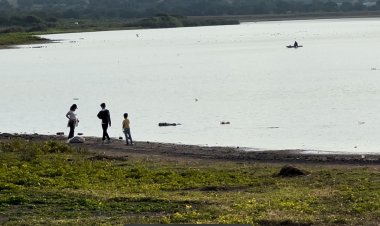 Confían en Coatetelco que lluvias revivirán la laguna