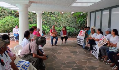 Margarita atenderá lucha  del poblado de Alpuyeca