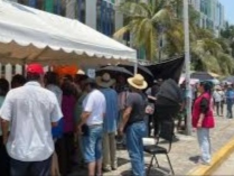 Protección Civil de Morelos promovió cuidados al votar con alta temperatura
